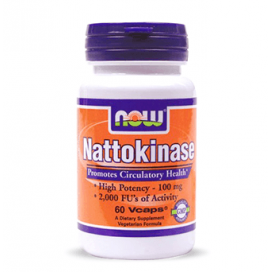 Наттокиназа (100 мг) / Nattokinase NOW