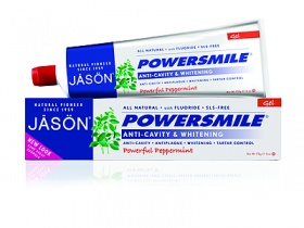 Натуральная гелевая зубная паста «Сила улыбки», отбеливающая с фтором и CoQ10, 170гр